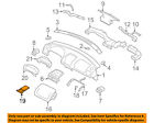 66150fc010oe Subaru Oem Forester Instrument Panel Holder