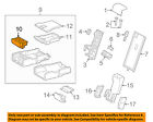 669900e020c0 Toyota Lexus Oem Rear Holder