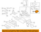 684301aa4a Nissan Oem Murano Center Holder