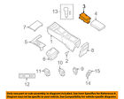 68430zy11b Nissan Oem 09-11 Maxima