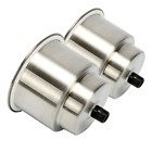 700621157359 Amarine-made 2pcs Stainless Steel