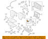 728060t030c0 Toyota Oem Venza Rear Holder
