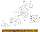 7280630110a3 Toyota Lexus Oem Rear Holder
