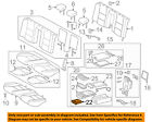 7280630120f0 Toyota Lexus Oem Rear Holder