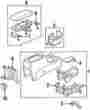 77230-sv4-a22zd Accord Honda Genuine 1995-1995 Cup Holder