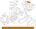 77297tg7a01za Honda Oem Pilot Center Holder Mat