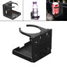 795274656403 Unbranded Black Universal Adjustable Folding Cup Drink Holder