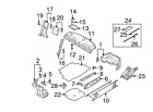 79982-5m106 Nissan Genuine Sentra Base