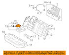 7e5z5413562ac Ford Oem Rear Holder