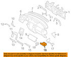 7l1z7813560ba Ford Oem Instrument Panel