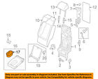 7p088599595t Volkswagen Vw Oem Touareg Rear Holder