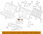 82183sdaa11zn Honda Oem Accord Rear Holder