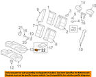 82184snaa01zr Honda Oem Crosstour Rear Holder