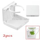 840637108256 Unbranded Lots Folding White Plastic Drink Can Cup