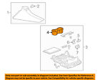 84225090 Gm Cadillac Oem Escalade Center Holder