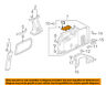 84611s0xa01zb Honda Oem Odyssey Side Holder