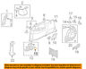84617shja01zd Honda Oem Odyssey Side Holder Latch Right