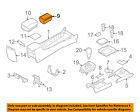 846203k510qs Hyundai Oem Sonata Center Holder