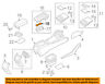 84623d5000 Kia Oem Optima Center Holder Insert