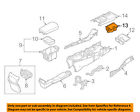 846403t400ayk Kia Oem Center Holder