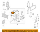 84661s0xa01zb Honda Oem Odyssey Side Holder
