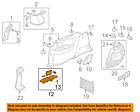 84661shja01ze Honda Oem Odyssey Side Holder Left