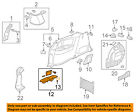 84661shja91zf Honda Oem Odyssey Side Holder Left