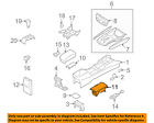 846702h7009p Hyundai Oem Holder
