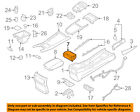 846703m110ry Hyundai Oem Genesis Center Holder