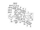 88337-zm20b Nissan Genuine Quest Cup