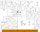 88741ja00a Nissan Oem Altima Rear Holder
