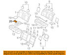 8a5z5413562ba Ford Lincoln Oem Mks Rear Holder