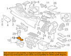 8u08624354pk Audi Oem Quattro Center Holder Insert