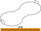 8w08621454pk Audi Oem Holder Insert