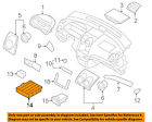 94566248 Gm Oem Instrument Panel Holder