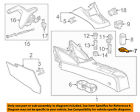 95167583 Gm Chevrolet Oem Sonic Center Holder Insert