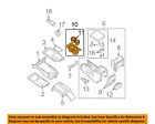 969319bh1d Nissan Oem Frontier Center Cupholder