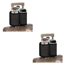 Ac8448-str Accmor Luggage Travel Cup Holder Universal Suitcase Free Hands Su
