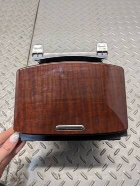 77230-sja-j13za Acura 698.ac1s09 Rl 09-10 Console Cup Holder Bezel Wood Trim C041 154258