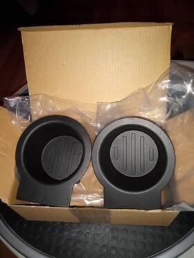 Afauto2016 Af-z524 2 2pcs Front Console Cup Holders Inserts Fit For Ford F-150 Expedition Navigator