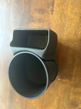 Al-104bs Alcabo Drink Holder Black For Ring Cup Porsche 911 996/986