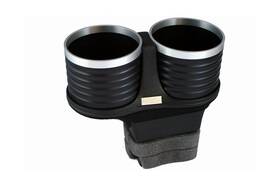 Al-b201bs Alcabo Drink Holder Black / Ring Cup Bentley Continental Gt Gtc Flying Spur Righ