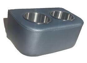Bgsb-001 All Ours Garage Upholstered Large Drink/cup Holder Fits Ford F-150 And Chevy C-10 Bench Seats