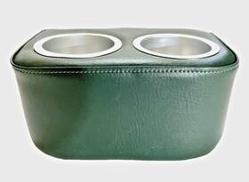 Sckg-001 All Ours Garage Upholstered Drink/cup Holder Mounts To Ford F-150 And Chevy C-10 Bench Seat Front