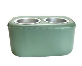 Scmg-001 All Ours Garage Upholstered Drink/cup Holder Mounts To Ford F-150 And Chevy C-10 Bench Seat Front