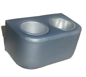 Scsb-001 All Ours Garage Upholstered Drink/cup Holder Mounts To Ford F-150 And Chevy C-10 Bench Seat Front