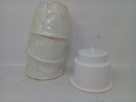 Amarine Made 733810519713 White Recessed Plastic Cup Drink Can Holder W Drain For Boat Truck 4pack
