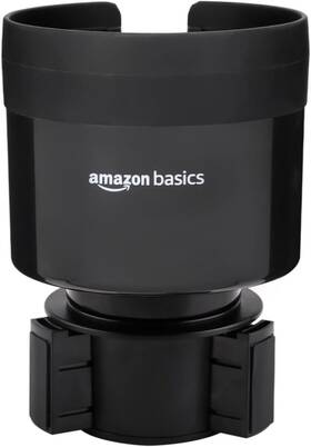 Ds-ch001 Amazon Basics Car Cup Holder Expander With Adjustable Base Fits Large Bottles