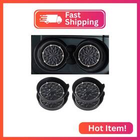 Qf-c006-4p Amooca Car Cup Coaster Universal Non-slip Holders Bling Crystal Rhinestone C