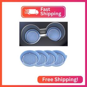 Qf-c030-4p Amooca Car Cup Coaster Universal Non-slip Holders Bling Crystal Rhinestone C